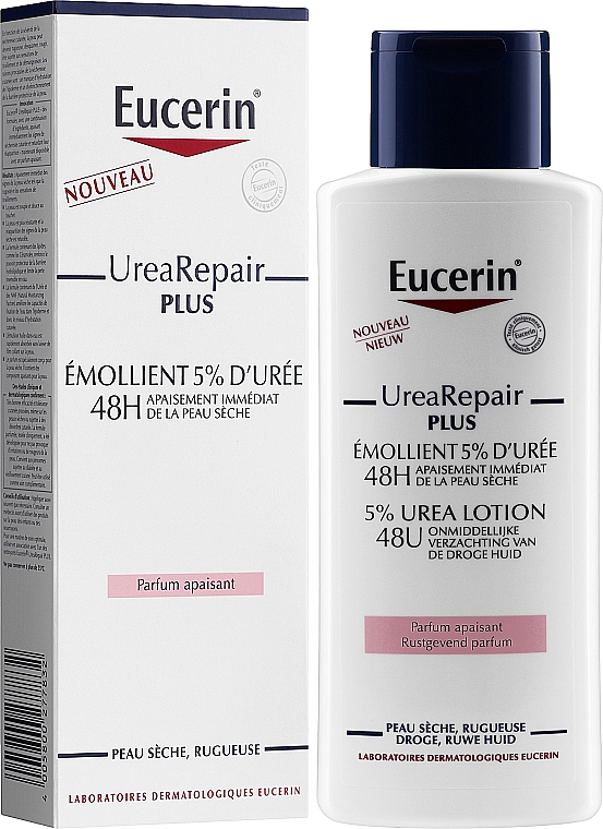 Лосьйон для тіла - Eucerin Urearepair Plus Lotion 5%  Fragrance — фото N2