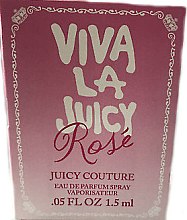 Парфумерія, косметика Juicy Couture Viva La Juicy Rose - Парфумована вода (пробник)