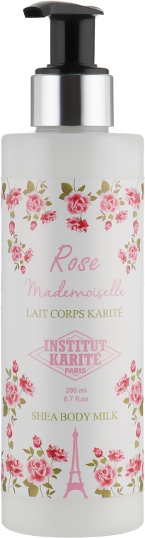 Молочко для тела - Institut Karite Rose Mademoiselle Collection Shea Body Milk — фото N1