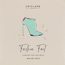 Парфумерія, косметика Гелеві наліпки для взуття - Oriflame Festive Feet Mini Gel Spots