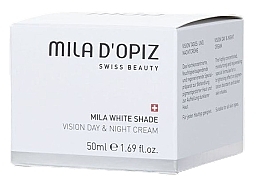 24-часовой крем для лица - Mila D’Opiz Mila White Shade Vision Day + Night Cream — фото N2