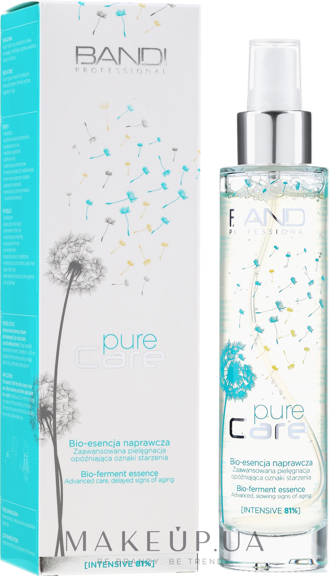 Біоферментна ревіталізувальна есенція для обличчя - Bandi Professional Pure Care Bio-ferment Essence — фото 100ml