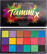 Духи, Парфюмерия, косметика Палетка теней для век - Makeup Revolution X Tammi Tropical Carnival Palette