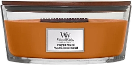 Ароматическая свеча в стакане - Woodwick Pumpkin Praline Scented Candle — фото N2