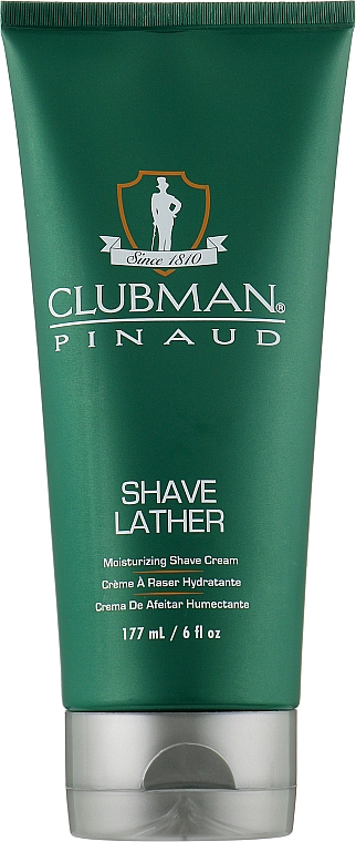 Увлажняющая крем-пена для бритья - Clubman Pinaud Shave Lather — фото N1