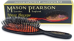 Духи, Парфюмерия, косметика Щетка для волос - Mason Pearson Pocket Bristle & Nylon Hair Brush BN4 Dark Ruby