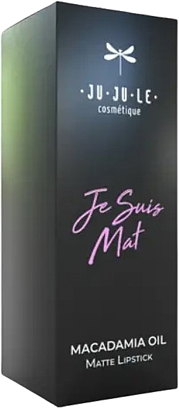 Матовая помада для губ с маслом макадамии - Ju-Ju-Le Je Suis Mat Matte Lipstick — фото N1