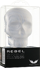 Гребінець для волосся - Tangle Angel Rebel Brush White Chrome — фото N4
