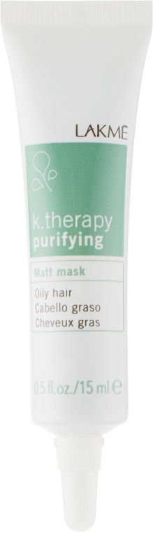 Матуюча маска для жирного волосся - Lakme K.Therapy Purifying Matt Mask — фото N1