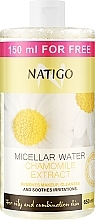 Парфумерія, косметика Зволожувальна міцелярна рідина з ароматом ромашки - Natigo by Nature