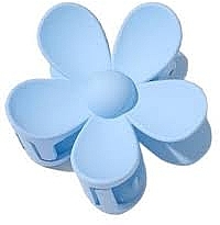 Парфумерія, косметика Заколка для волосся "Квітка", блакитна - Ecarla