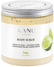 Парфумерія, косметика Скраб для тіла "Лайм" - Kanu Nature Lime Body Scrub