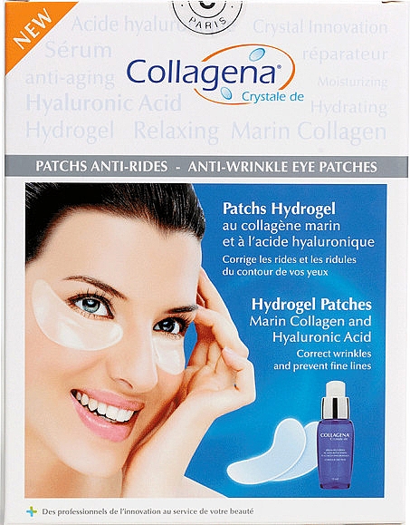 Набір - Collagena Paris DermaLift Anti-Wrinkle Set (eye/patch/16pcs + eye/serum/15ml) — фото N1