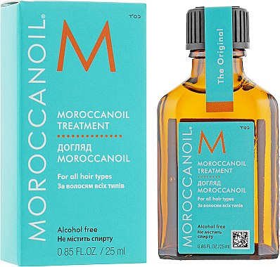 Подарунковий набір для темного волосся - MoroccanOil Gym Refresh Kit (dry/shm/65ml + oil/25ml + bottle) — фото N5