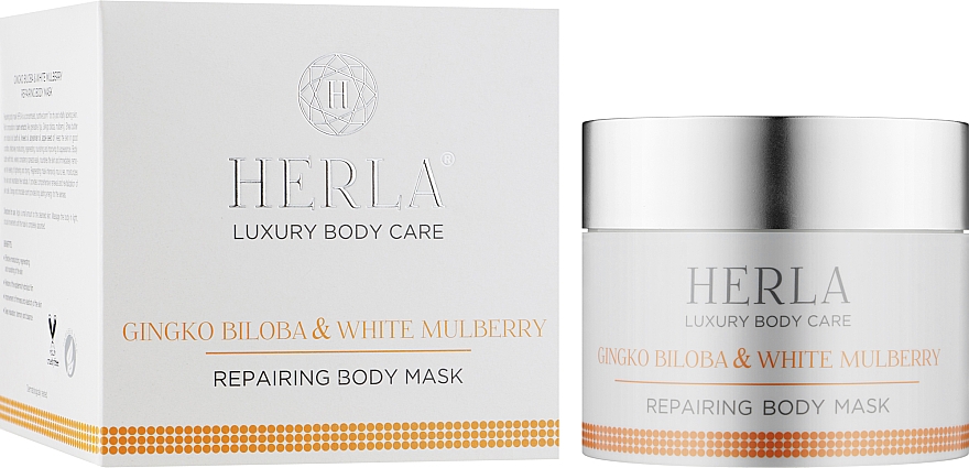 Маска для тела - Herla Luxury Body Care Gingko Biloba & White Mulberry Body Mask — фото N2
