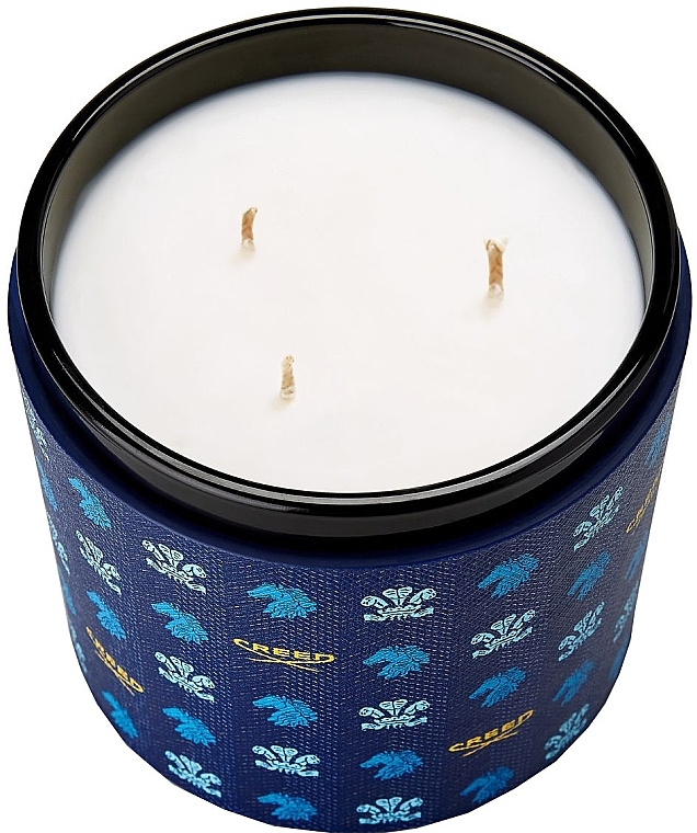 Creed Vanisia Blue Leather Candle - Парфюмированная свеча — фото N1