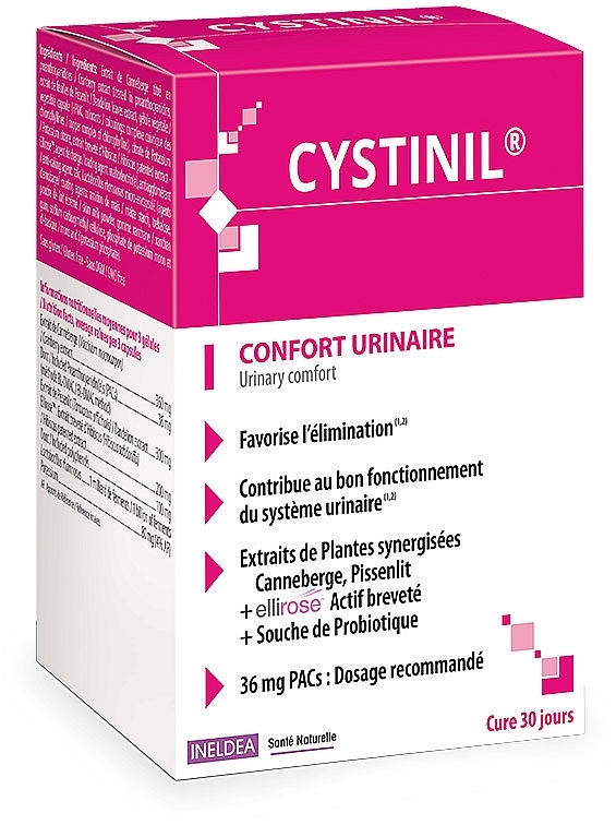 Комплекс "Цистинил" для здоровья мочевыводящих путей - Ineldea Cystinil — фото N1
