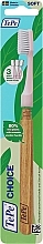 Духи, Парфюмерия, косметика Зубная экощетка с деревянной ручкой и тремя насадками, розовая - TePe Choice Soft Toothbrush