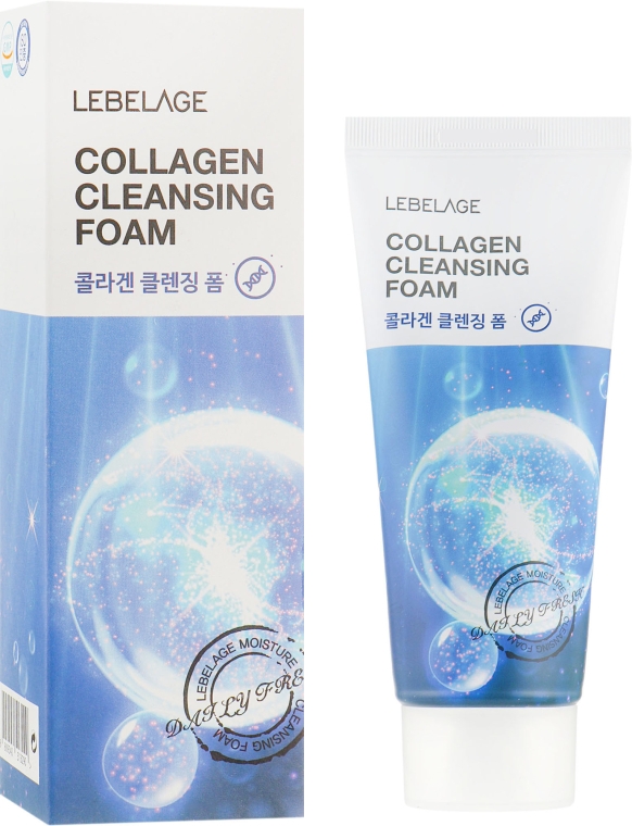 Коллагеновая пенка - Lebelage Collagen Cleansing Foam