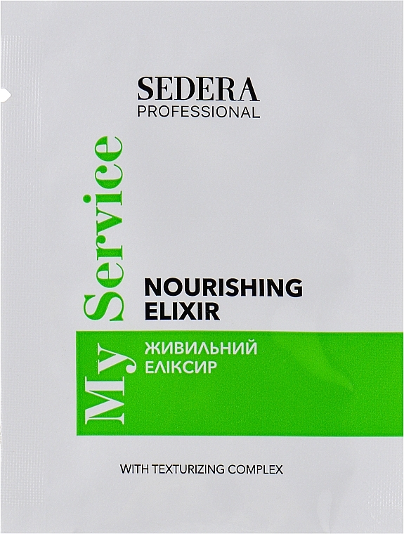 Питательный эликсир для волос - Sedera Professional My Service Nourishing Elixir (пробник) — фото N1