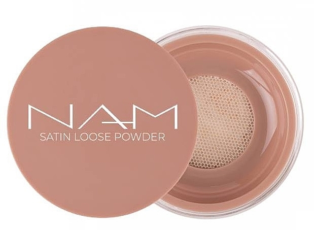 Рассыпчатая пудра для лица - NAM Satin Loose Powder — фото N1