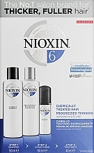 Духи, Парфюмерия, косметика Набор - Nioxin Hair System 6 Kit (shm/150ml + cond/150ml + treat/40ml)