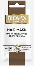 Маска для волосся "Натуральні олії" - L'biotica Biovax Natural Hair Mask Intensive Regenerat (сашет) — фото N3