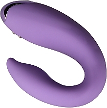 Вібратор для пар з дистанційним керуванням, фіолетовий - Fairygasm Pleasure Berry — фото N2
