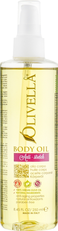 Олія для тіла, від розтяжок - Olivella Anti-Stretch Mark Body Oil — фото N2