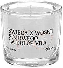 Ароматична свічка "Дольче віта" - Auna Soya Candle La Dolce Vita — фото N2