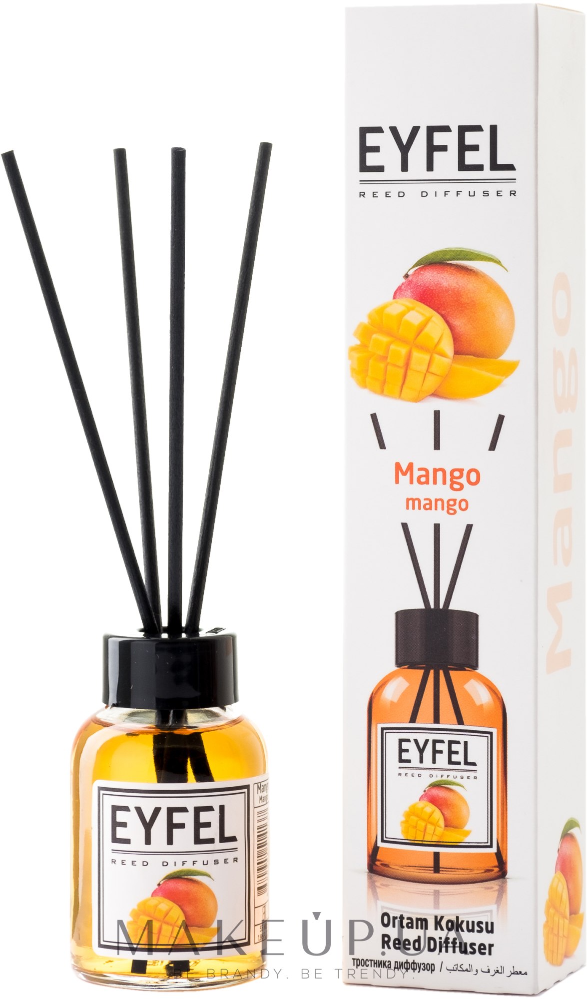 Аромадиффузор - Eyfel Perfume Reed Diffuser Mango — фото 55ml