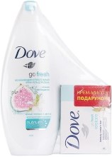 Парфумерія, косметика Набір №25 - Dove (sh/gel/250ml + soap/100g)