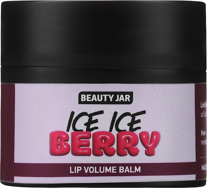 Бальзам для губ - Beauty Jar Ice Ice Berry Lip Volume Balm — фото N2