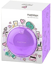 Щетка для очистки лица, лавандовая - Purederm Sonic Face Brush Lavender — фото N2