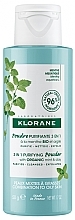 Пудра для обличчя очищувальна - Klorane 3 in 1 Purifying Powder with Organic Mint and Clay — фото N1