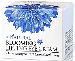 Высокоинтенсивный осветляющий крем для кожи вокруг глаз с эффектом лифтинга - All Natural Blooming Lifting Eye Cream — фото N2