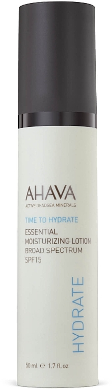 Крем легкий увлажняющий SPF 15 - Ahava Essential Moisturizing Lotion Broad