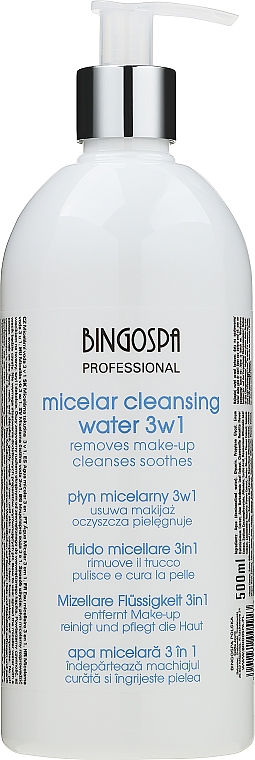 Міцелярна рідина для усіх типів шкіри - BingoSpa Artline Micellar Facial Cleanser For All Skin Types — фото N1