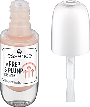 Базове покриття для нігтів - Essence The Prep & Plump Base Coat — фото N2