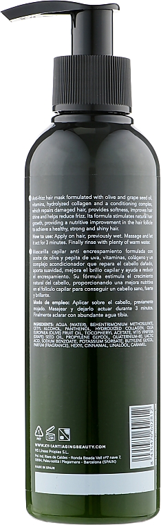 Маска-кондиционер для увлажнения и питания волос - KV-1 Green Line Hydrate & Repair Hair Mask — фото N2