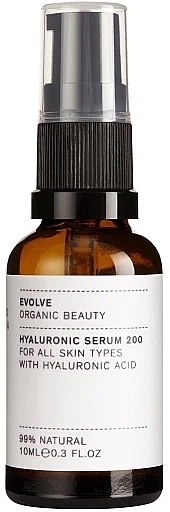 Сыворотка для лица - Evolve Organic Beauty Hyaluronic Serum 200 — фото N1