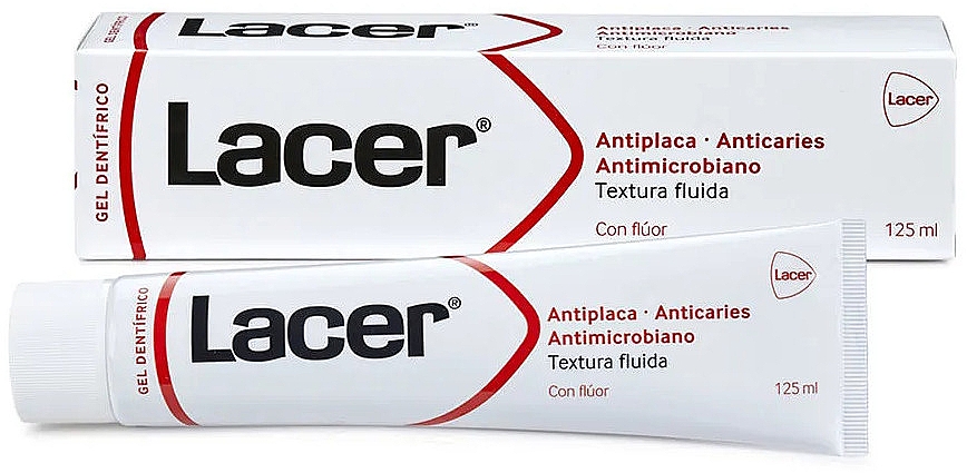 Гелева зубна паста - Lacer Gel Toothpaste — фото N1