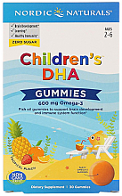 Духи, Парфюмерия, косметика Пищевая добавка для детей 600 мг "Омега-3" - Nordic Naturals Children's DHA Gummies