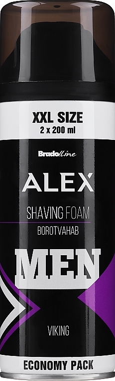 Пена для бритья - Bradoline Alex Viking Shaving Foam — фото N1