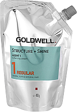 Пом'якшувальний крем для натурального й нефарбованого волосся - Goldwell Structure + Shine Agent 1 Regular 1 — фото N1