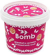 Духи, Парфюмерия, косметика Скраб для тела - Bomb Cosmetics Grapefruit & Nectarine Body Scrub