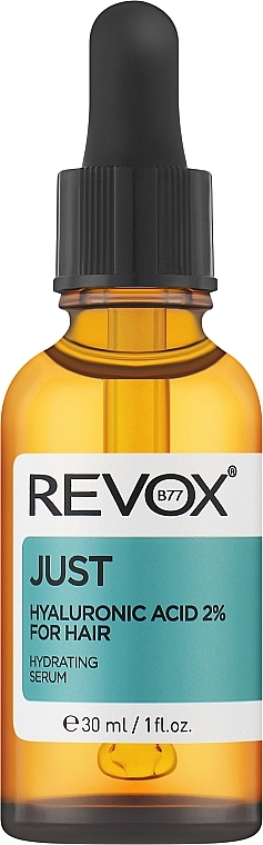 Сироватка для волосся та шкіри голови з гіалуроновою кислотою - Revox Just Hyaluronic Acid 2% For Hair — фото N2