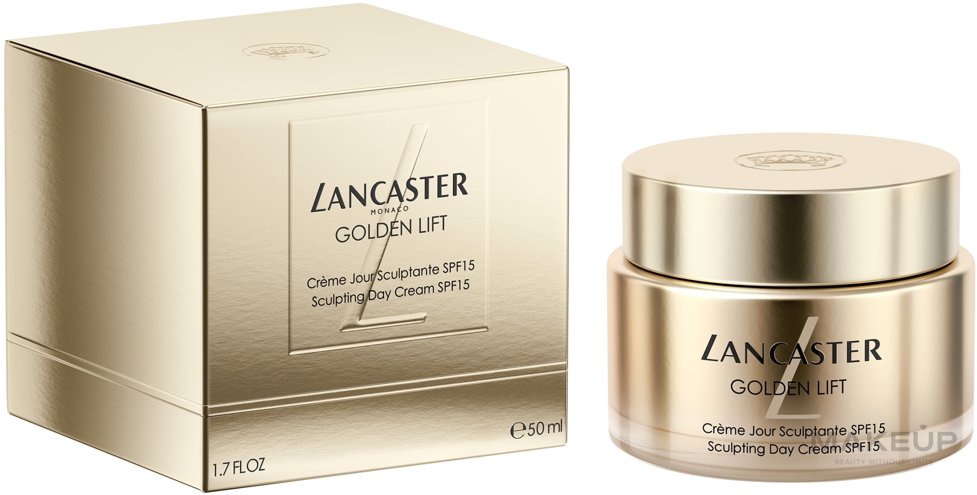 Денний крем для обличчя - Lancaster Golden Lift Sculpting Day Cream SPF15 — фото 50ml