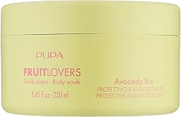 Скраб для тіла "Авокадо" - Pupa Fruit Lovers Avocado Bio Body Scrub — фото N1