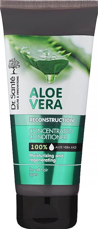 Бальзам-концентрат для волосся "Реконструкція" - Dr. Sante Aloe Vera — фото N1